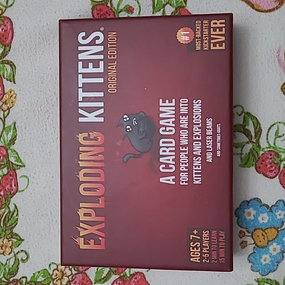 Exploding Kittens Card Game